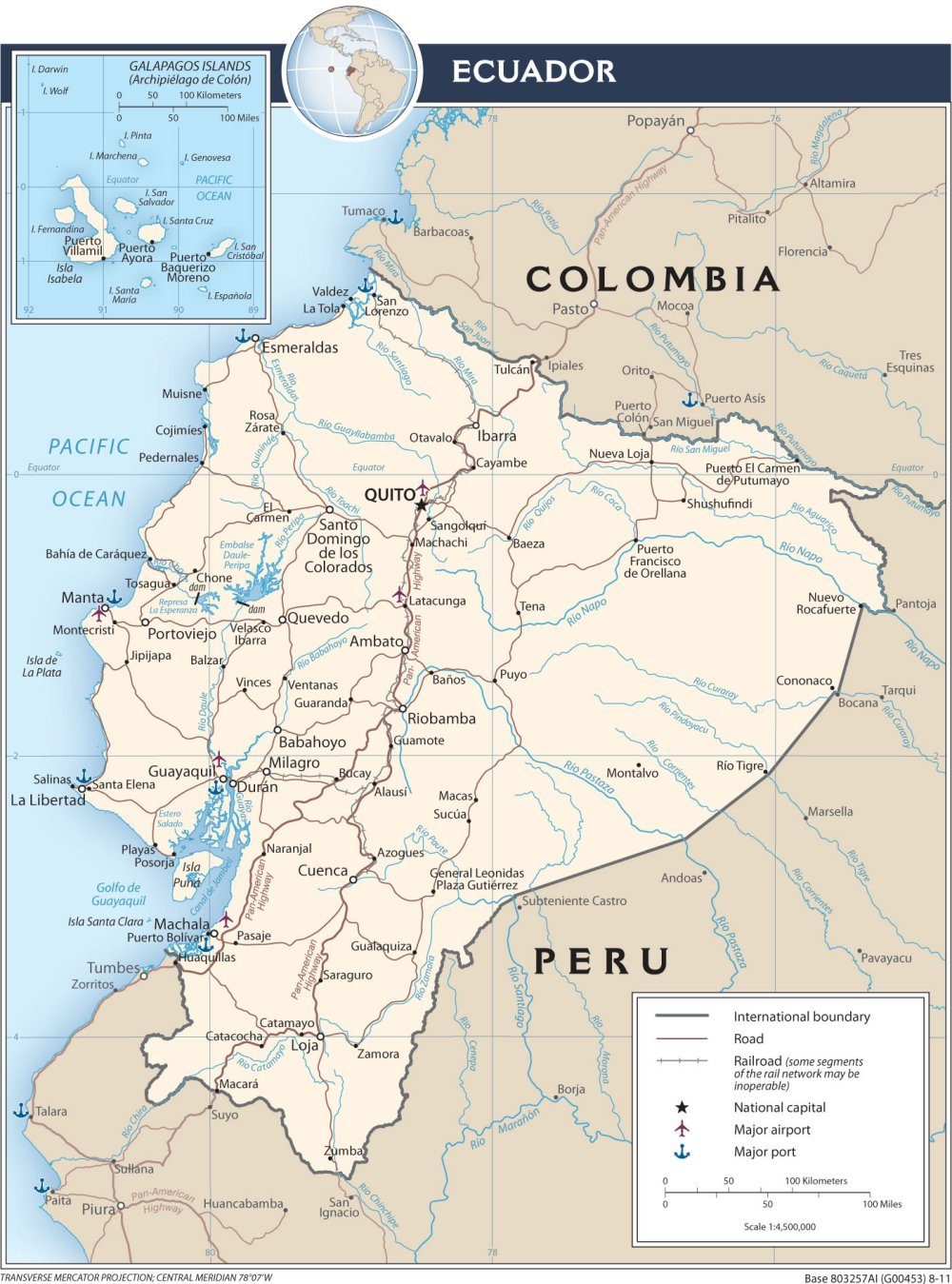 [Update] Bản đồ hành chính đất nước Ecuador (Ecuador Map) phóng to năm 2022 26
