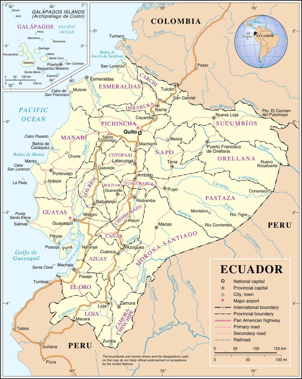 [Update] Bản đồ hành chính đất nước Ecuador (Ecuador Map) phóng to năm 2022 27