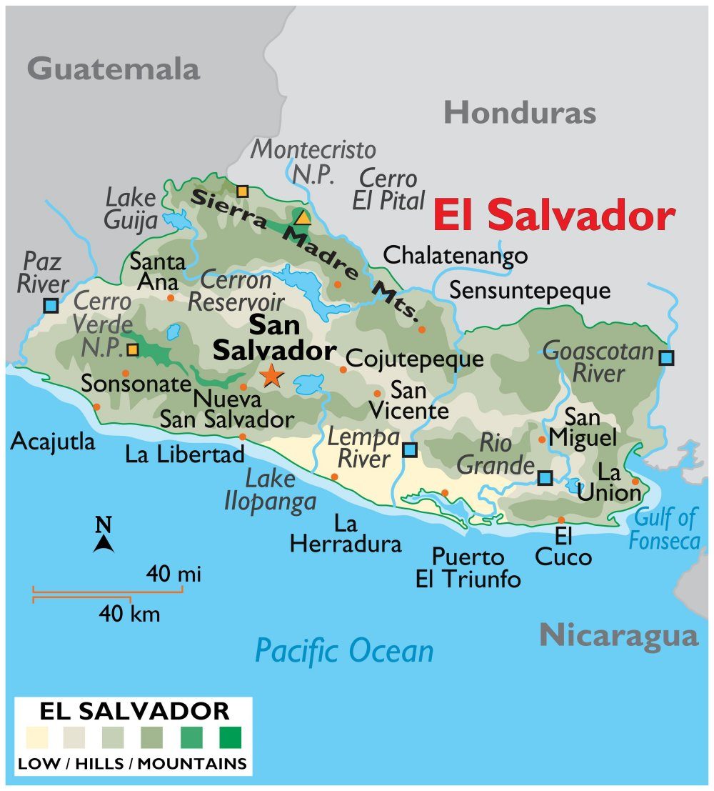 [Update] Bản đồ hành chính đất nước El Salvador (El Salvador Map) phóng to năm 2022 22