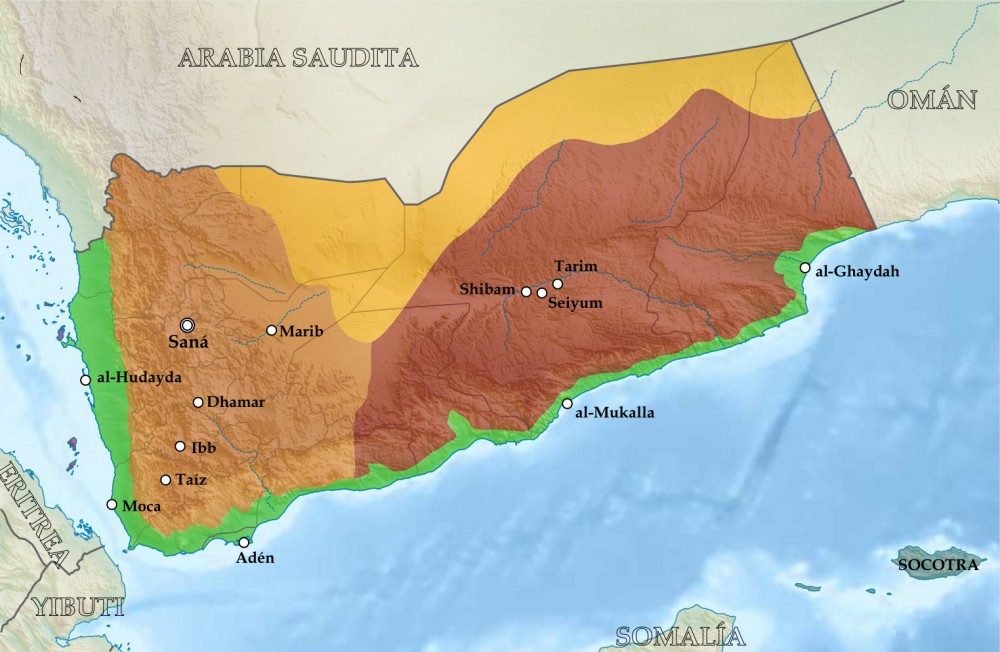[Update] Bản đồ hành chính đất nước Yemen (Yemen Map) phóng to năm 2022 19