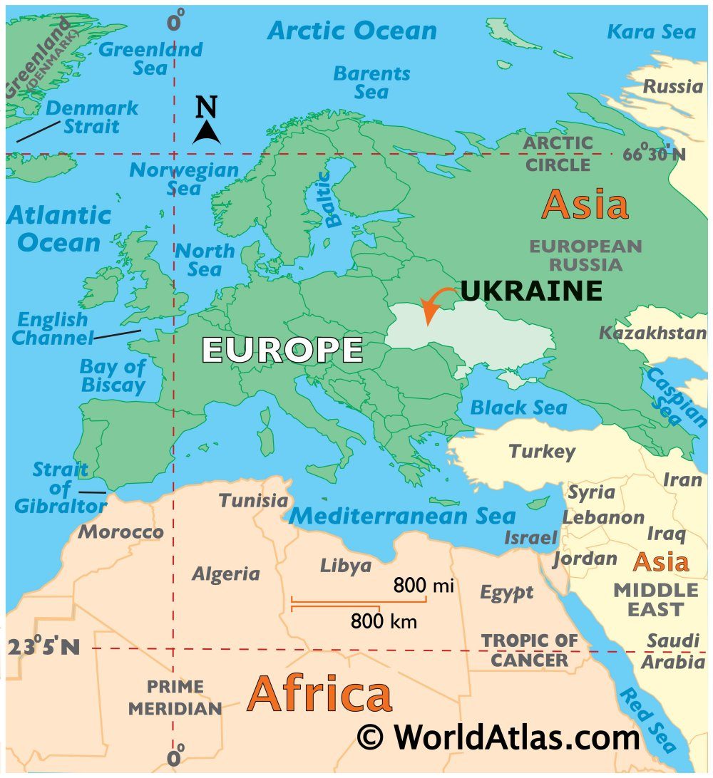 [Update] Bản đồ hành chính đất nước Ukraina (Ukraina Map) phóng to năm 2022 23