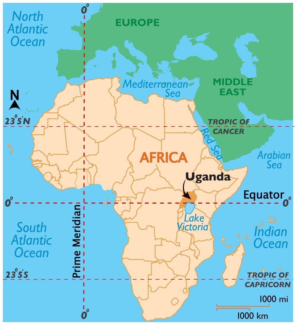 [Update] Bản đồ hành chính đất nước Uganda (Uganda Map) phóng to năm 2022 27