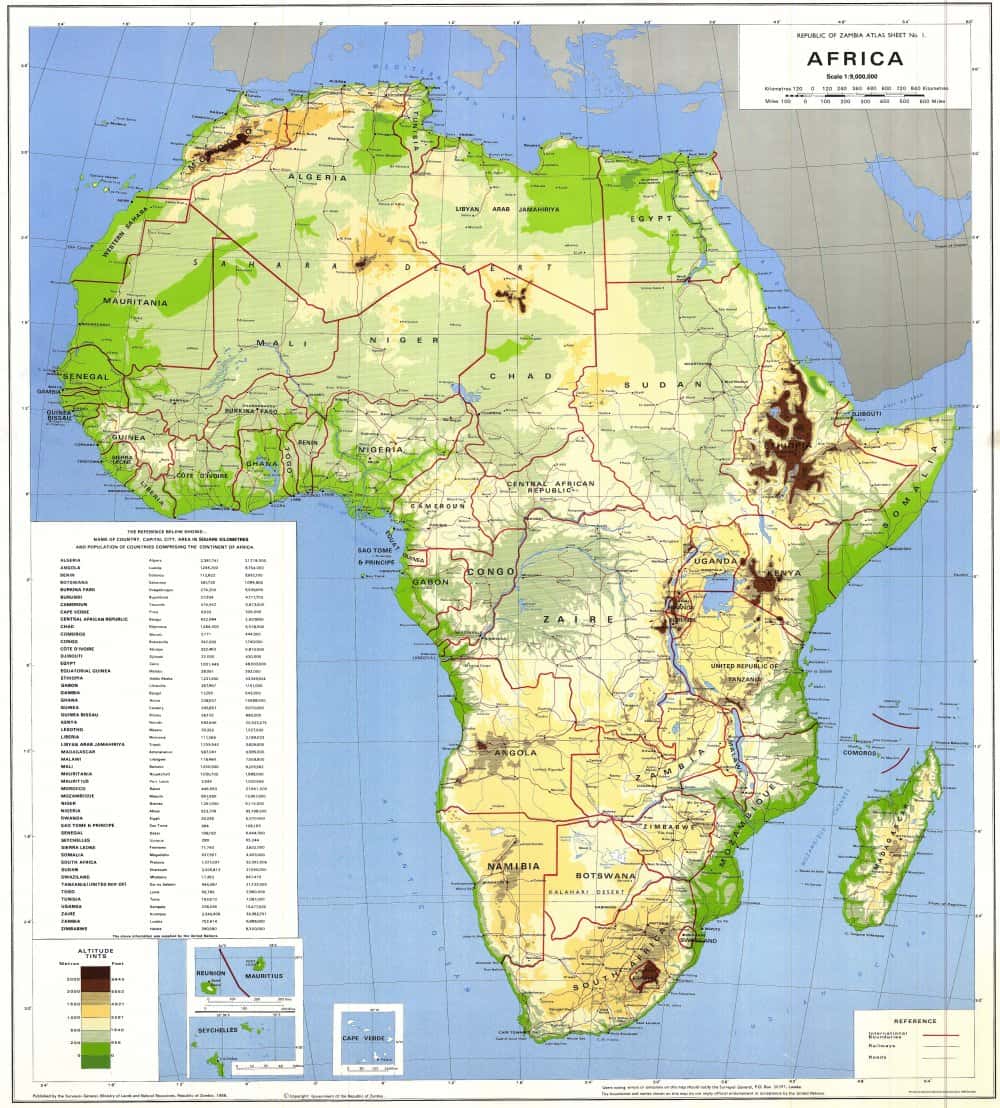 [Update] Bản đồ các nước Châu Phi (Africa Map) phóng to năm 2022 26