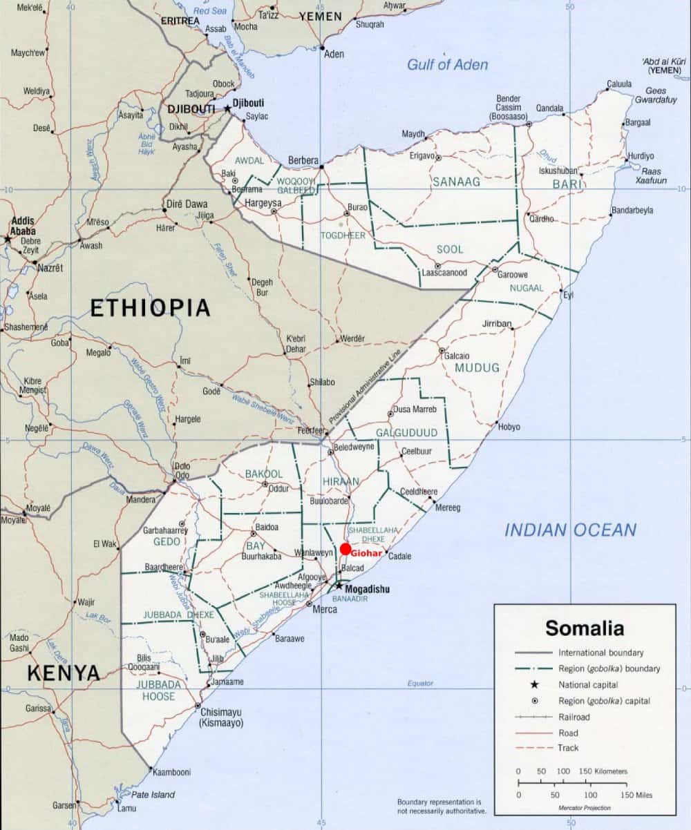 [Update] Bản đồ hành chính đất nước Somalia (Somalia Map) phóng to năm 2022 29