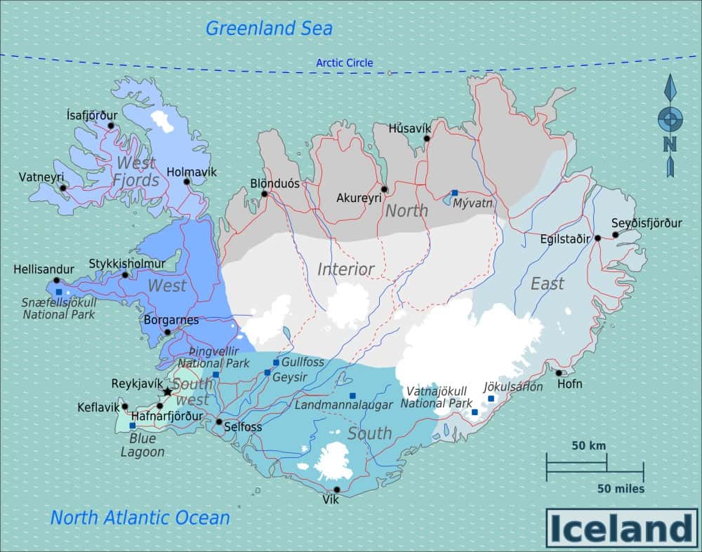 [Update] Bản đồ hành chính đất nước Iceland (Iceland Map) phóng to năm 2022 31