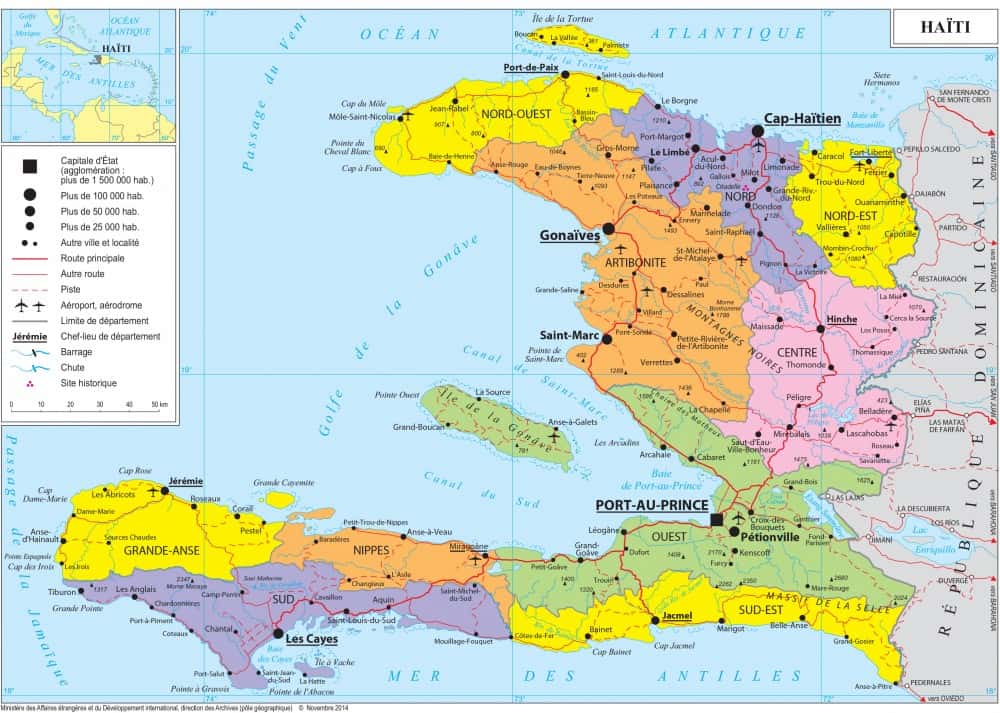 [Update] Bản đồ hành chính đất nước Haiti (Haiti Map) phóng to năm 2022 20