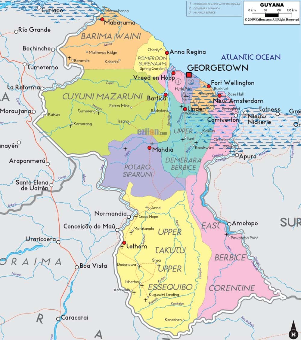 [Update] Bản đồ hành chính đất nước Guinée (Guinea Map) phóng to năm 2022 18