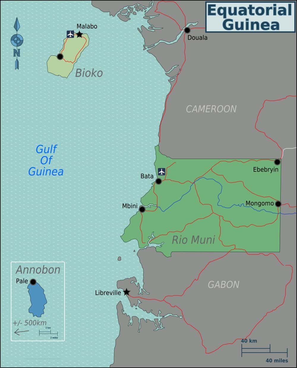 [Update] Bản đồ hành chính đất nước Guinea Xích Đạo (Guinea Map) phóng to năm 2022 14