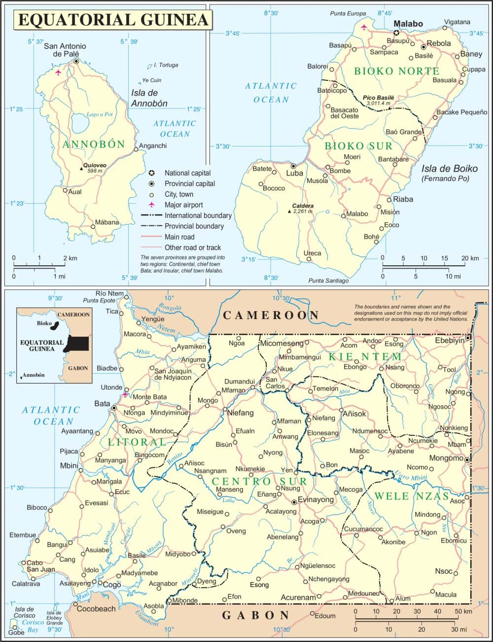[Update] Bản đồ hành chính đất nước Guinea Xích Đạo (Guinea Map) phóng to năm 2022 15