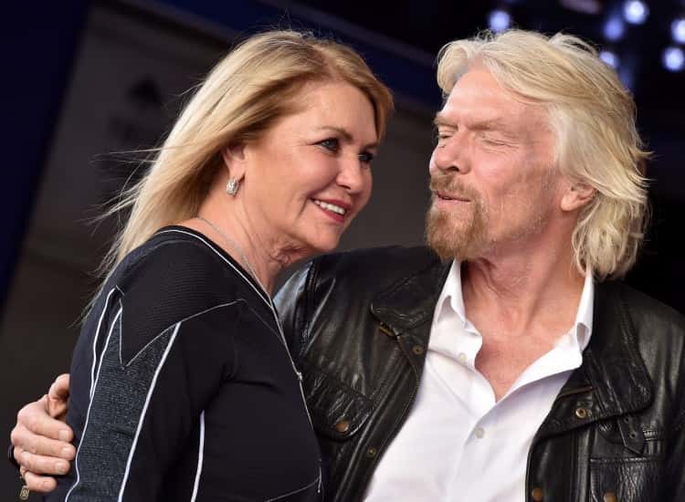 Richard Branson đã kết hôn được 30 năm