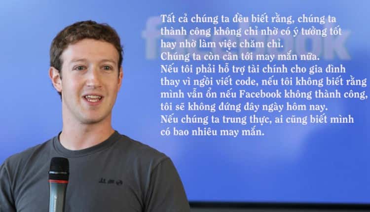 Những câu nói truyền cảm hứng của Mark Zuckerberg