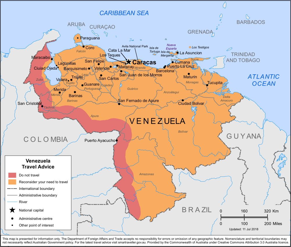 [Update] Bản đồ hành chính đất nước Venezuela (Venezuela Map) phóng to năm 2022 26