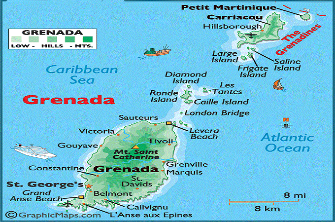 [Update] Bản đồ hành chính đất nước Grenada (Grenada Map) phóng to năm 2022 11