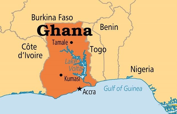 [Update] Bản đồ hành chính đất nước Ghana (Ghana Map) phóng to năm 2022 16