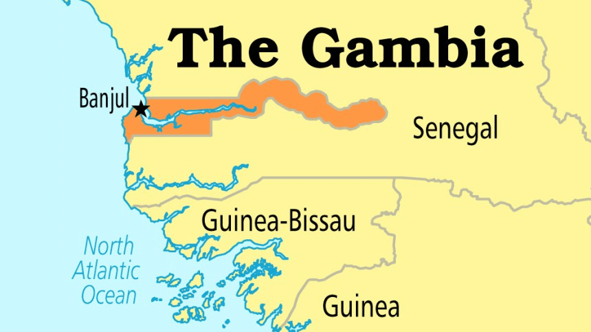 [Update] Bản đồ hành chính đất nước Gambia (Gambia Map) phóng to năm 2022 12