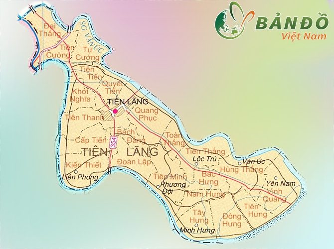 [Update] Bản đồ hành chính thành phố Hải Phòng khổ lớn năm 2022 14