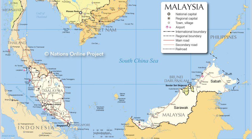 Bản đồ Malaysia