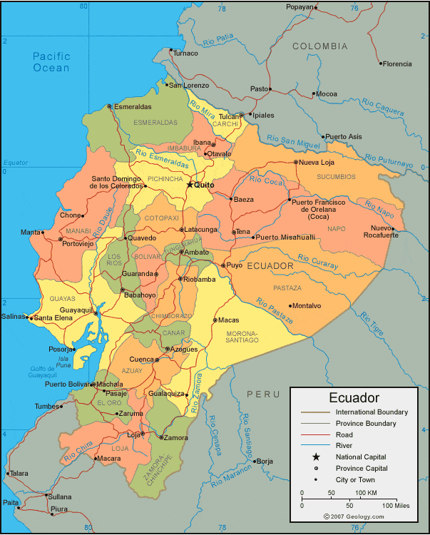 [Update] Bản đồ hành chính đất nước Ecuador (Ecuador Map) phóng to năm 2022 17