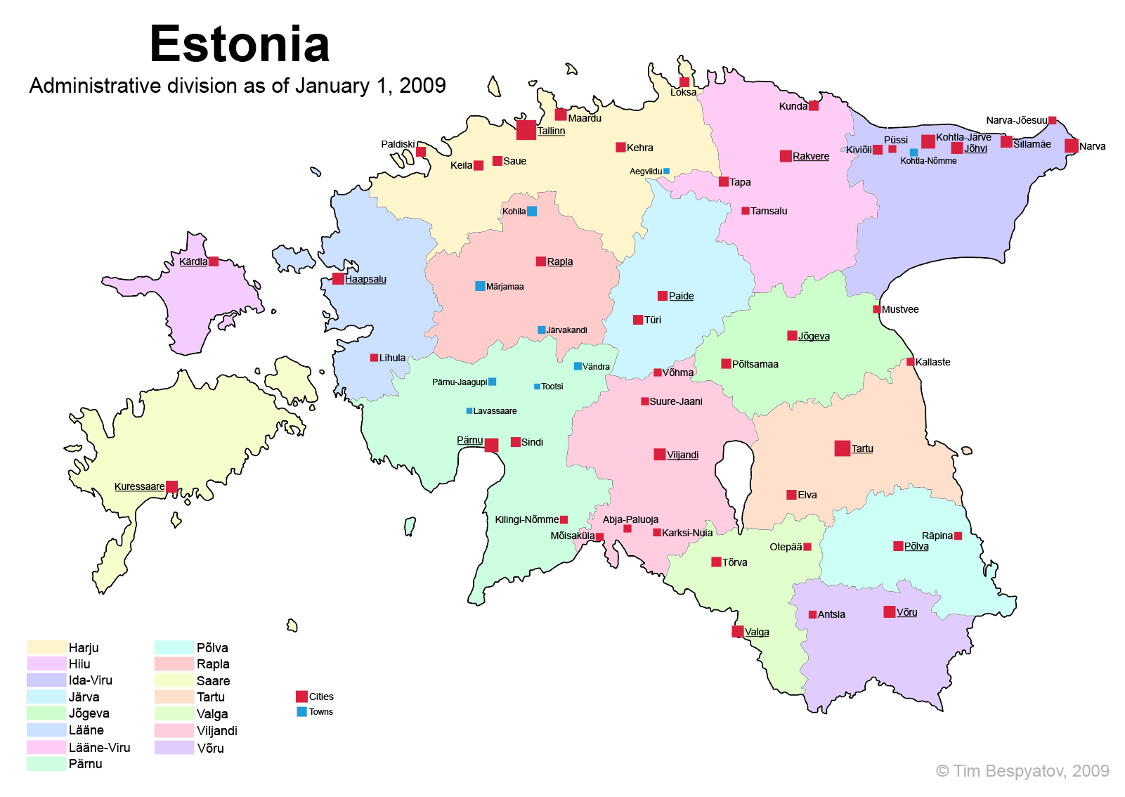 [Update] Bản đồ hành chính đất nước Estonia (Estonia Map) phóng to năm 2022 18
