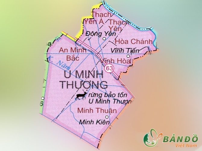 [Update] Bản đồ hành chính tỉnh Kiên Giang khổ lớn 21