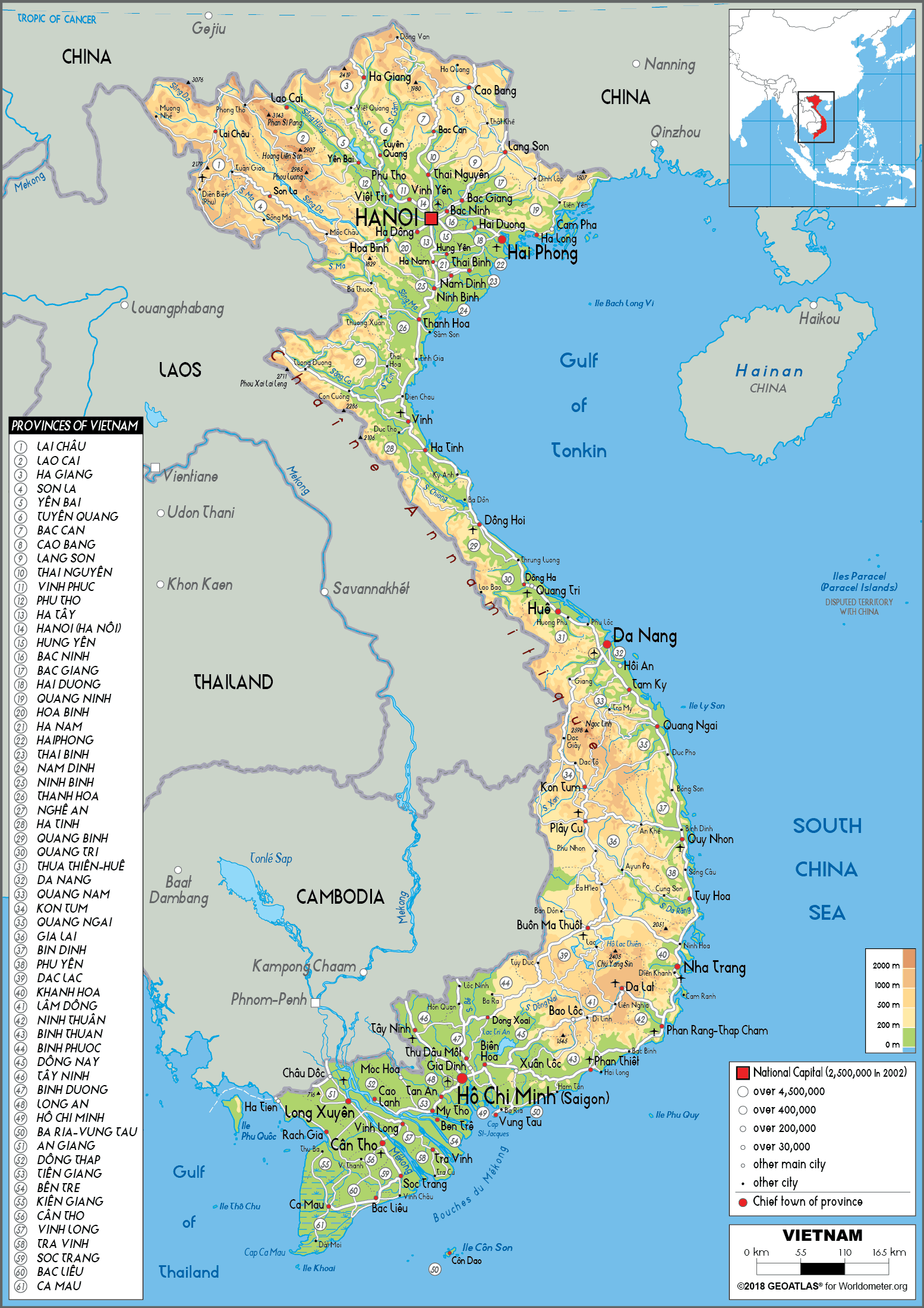 Update Bản đồ Việt Nam phóng to, 64 tỉnh, thành phố [hienthinam] 15