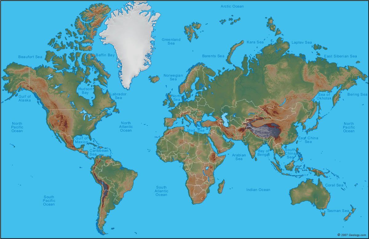 [Update] Bản đồ Thế Giới khổ lớn 3D phóng to mới nhất năm 2022 74