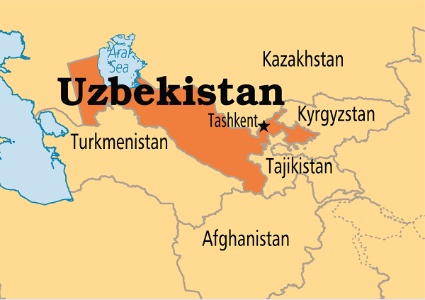 [Update] Bản đồ hành chính đất nước Uzbekistan (Uzbekistan Map) phóng to năm 2022 14