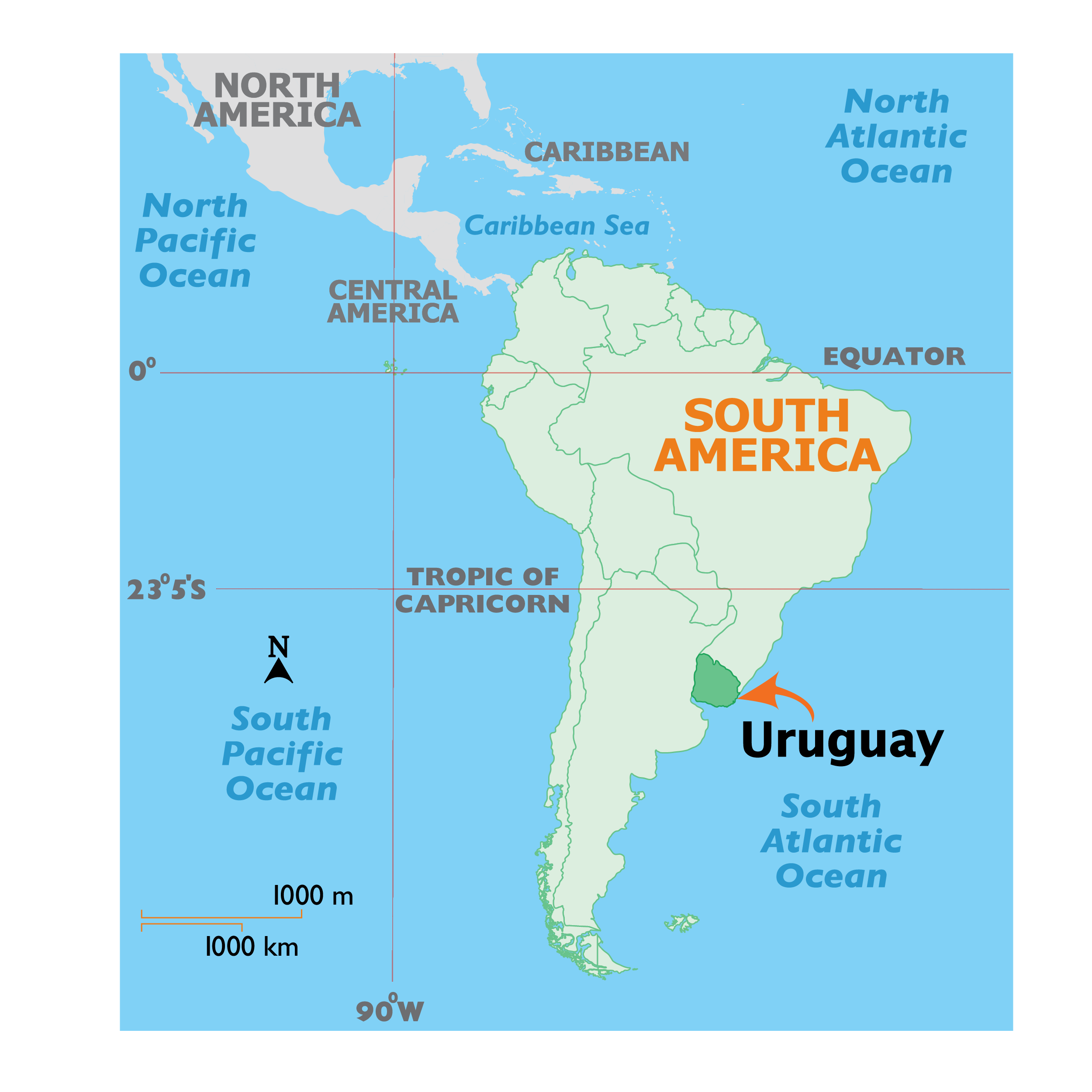 [Update] Bản đồ hành chính đất nước Uruguay (Uruguay Map) phóng to năm 2022 22
