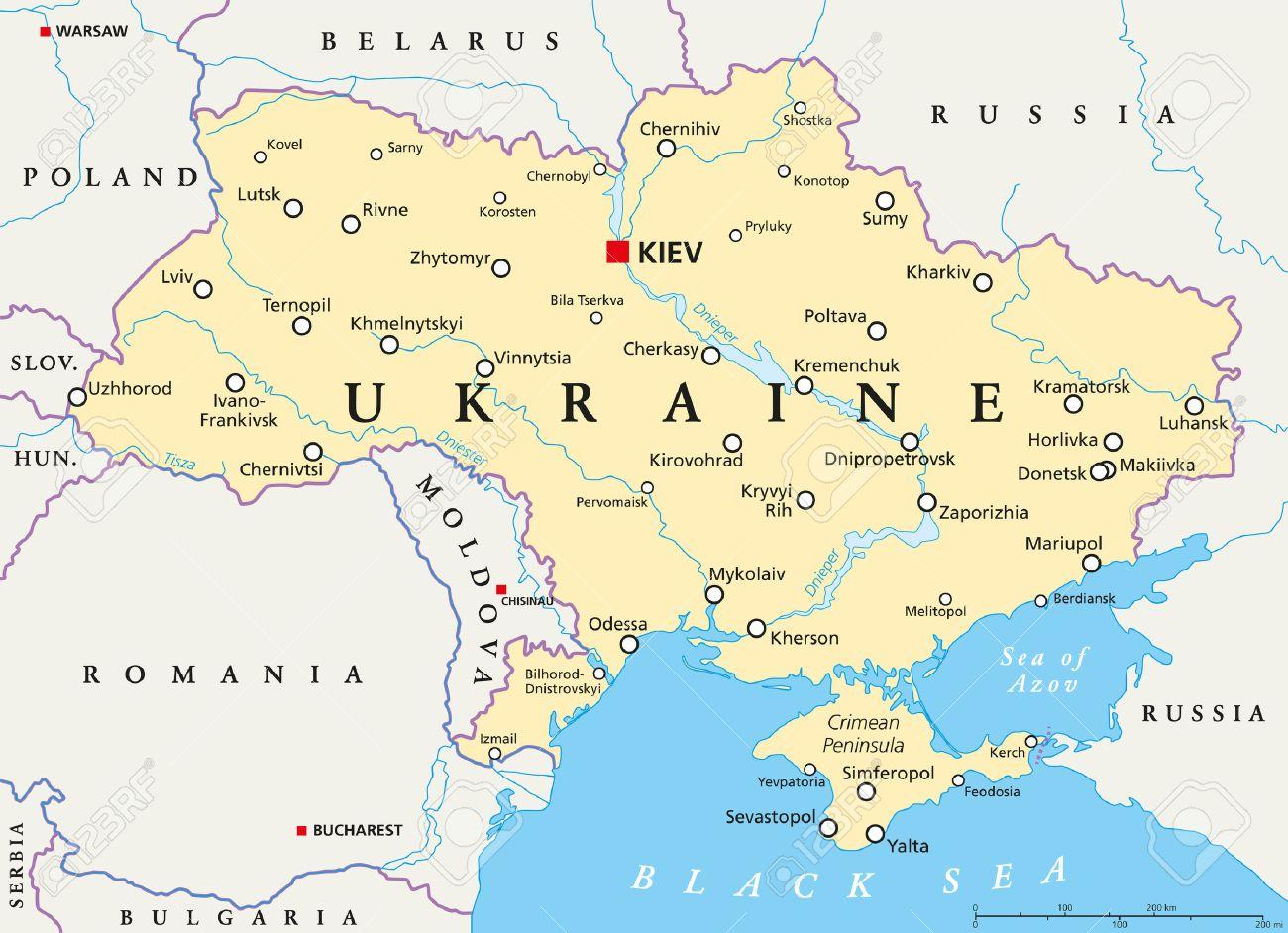[Update] Bản đồ hành chính đất nước Ukraina (Ukraina Map) phóng to năm 2022 15