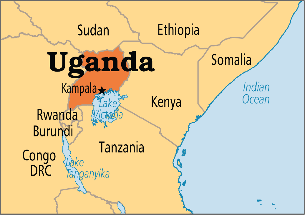 [Update] Bản đồ hành chính đất nước Uganda (Uganda Map) phóng to năm 2022 15