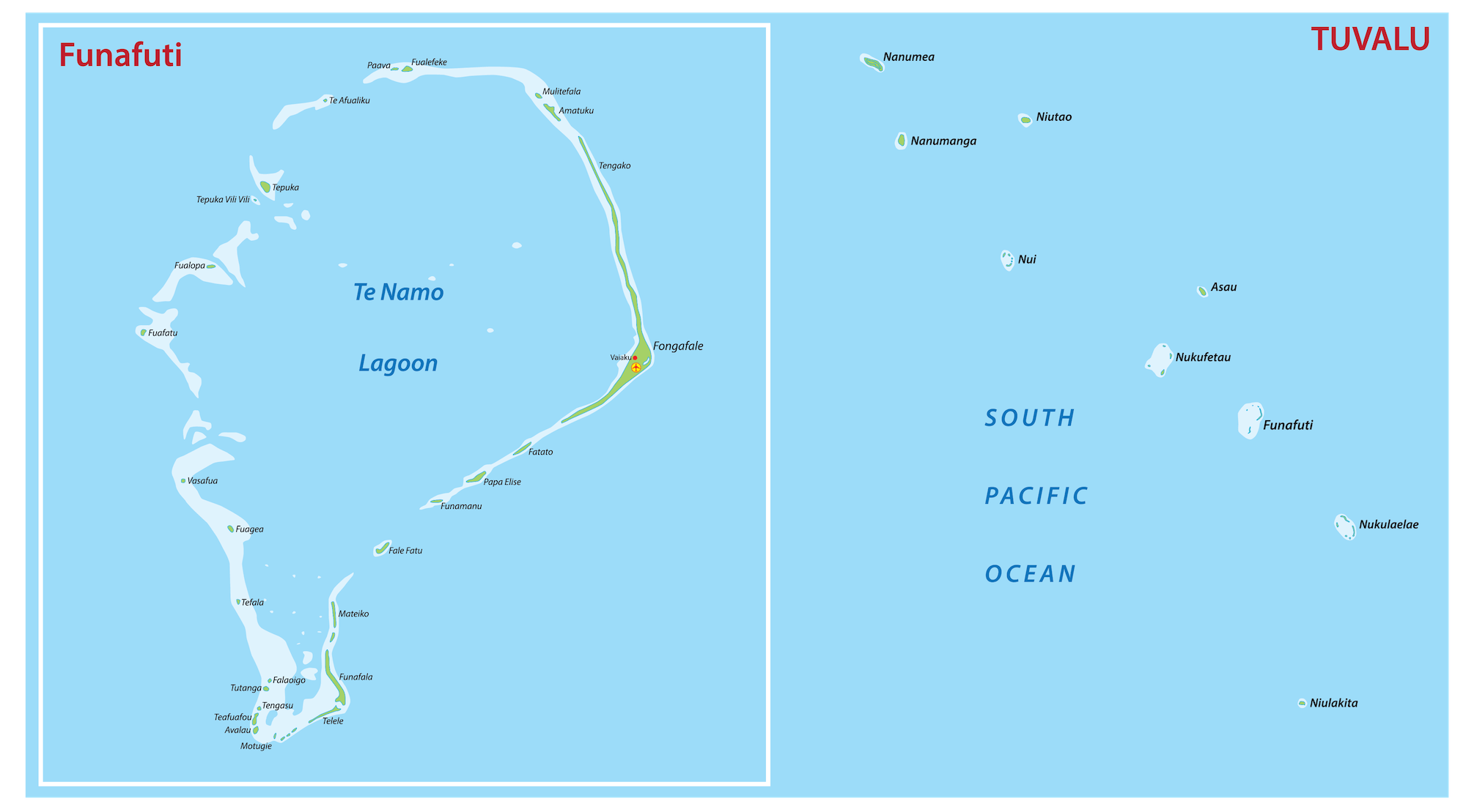 [Update] Bản đồ hành chính đất nước Tuvalu (Tuvalu Map) phóng to năm 2022 14