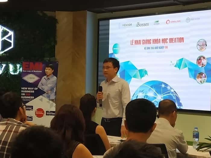Shark Vương tại Buổi gặp gỡ giữa các cố vấn và 100 startups