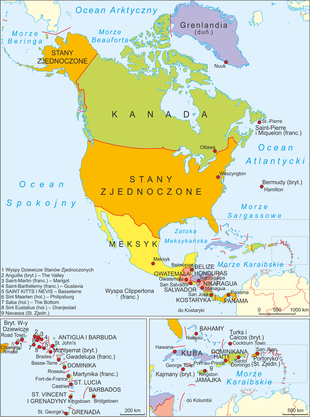 [Update] Bản đồ Châu Bắc Mỹ (North America Map) phóng to năm 2022 17