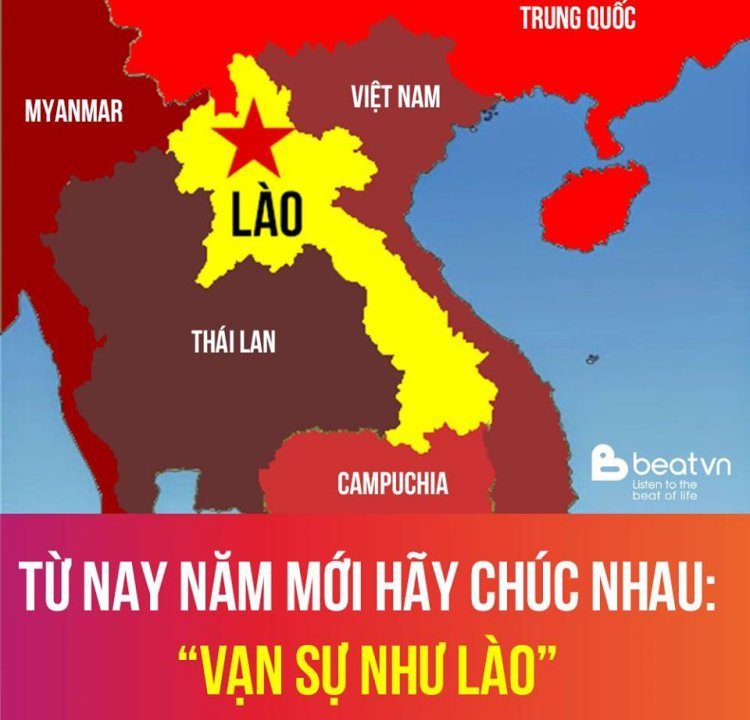 [Update] Bản đồ đất nước Lào (Laos) khổ lớn phóng to năm 2022 11