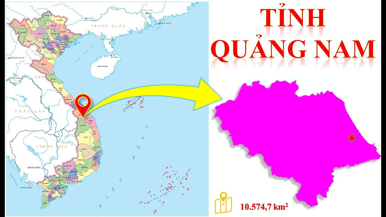 [Update] Bản đồ hành chính tỉnh Quảng Nam năm [hienthinam] 3