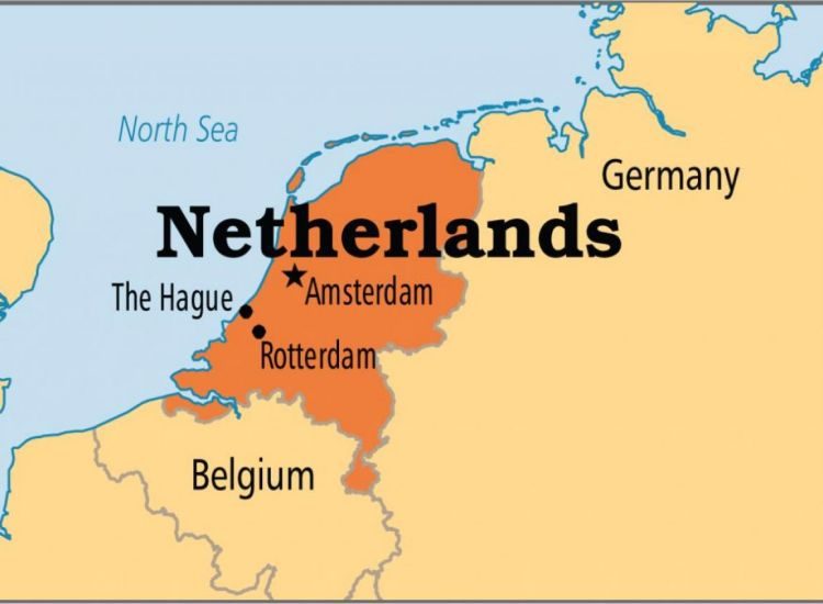 [Update] Bản đồ Hà Lan (Netherlands) khổ lớn phóng to năm [hienthinam] 27