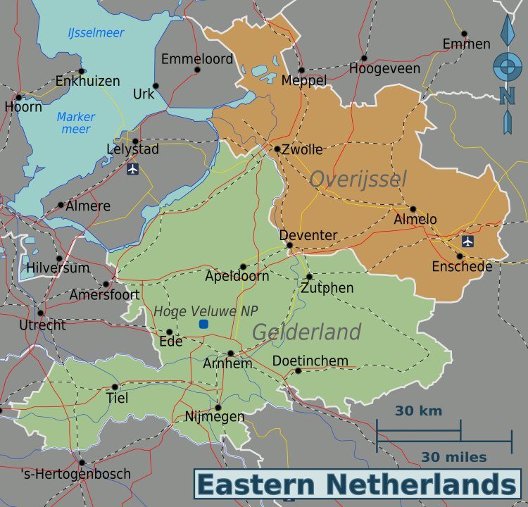  Bản đồ Hà Lan