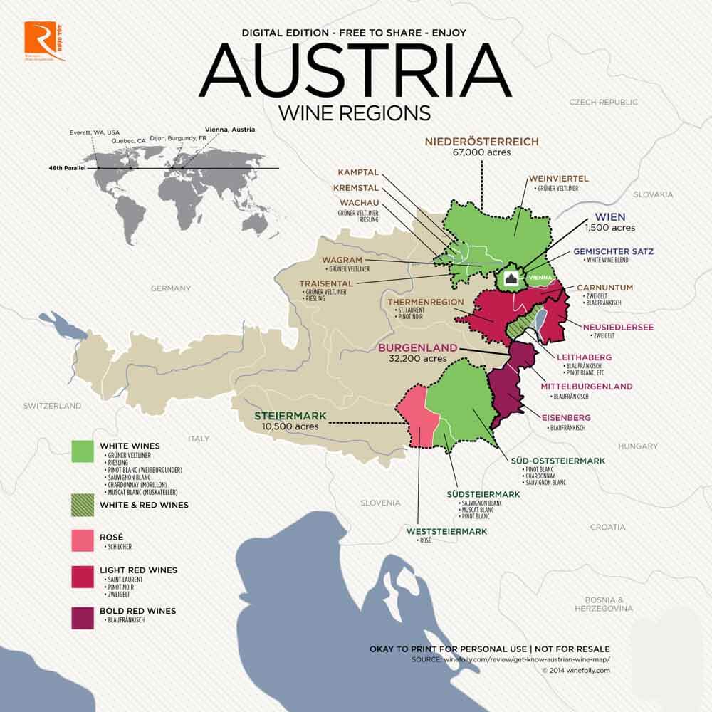 Bản đồ nước Áo