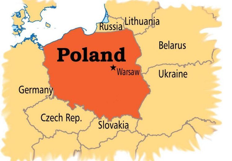 [Update] Bản đồ Ba Lan (Poland) khổ lớn phóng to năm 2022 36