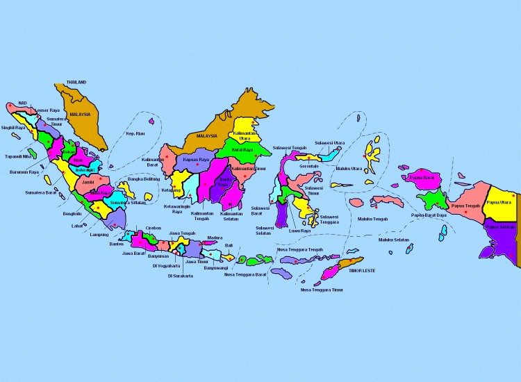 [Update] Bản đồ Indonesia (In-đô-nê-xi-a) khổ lớn phóng to năm 2022 63