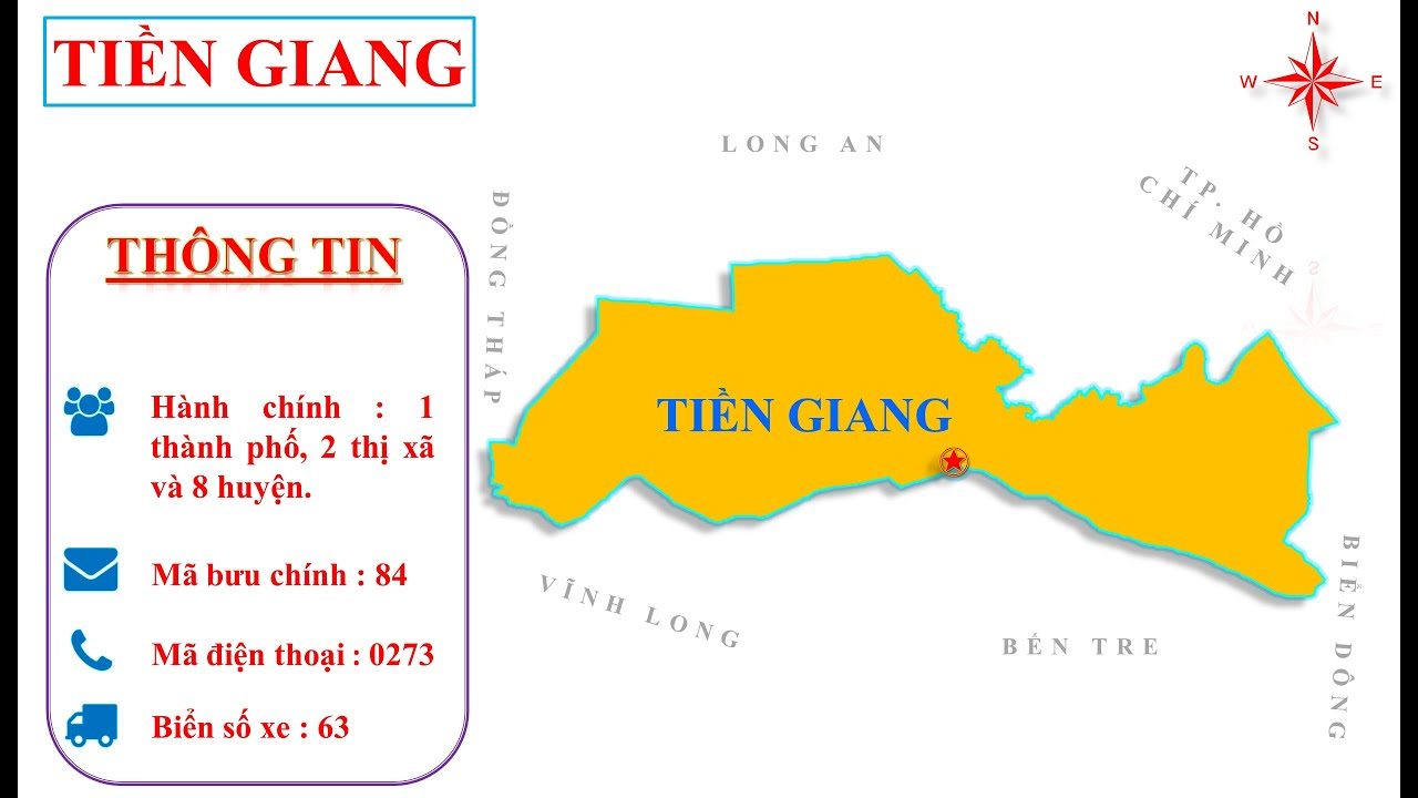 [Update] Bản đồ hành chính tỉnh Tiền Giang khổ lớn năm [hienthinam] 3