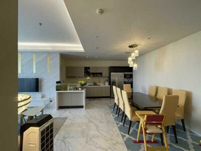 Cho thuê căn hộ Sarica 3PN – diện tích lớn 138m2 – Full nội thất
